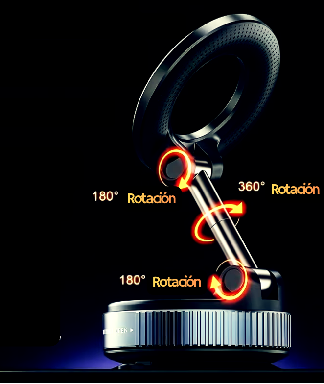 SOPORTE MAGNETICO DE 360 PARA CELULARES